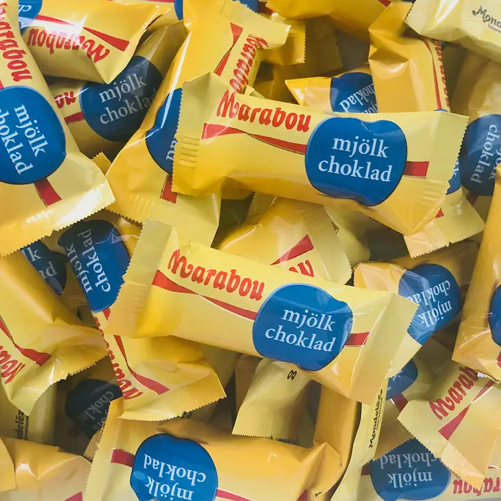 Marabou maitosuklaakonvehti 50g - Kääreelliset karkit - 18035 - 1