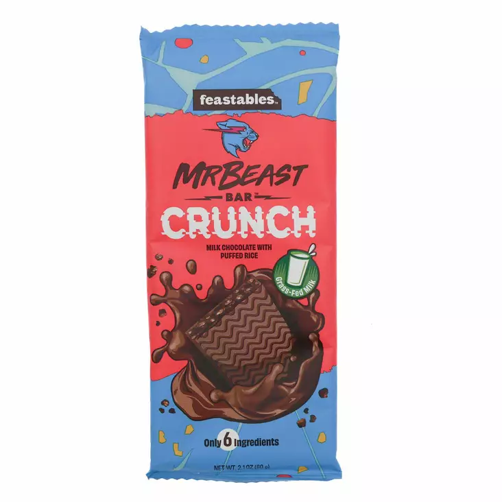 MrBeast Milk Chocolate Crunch 60g - Patukat - 9955 - 1
