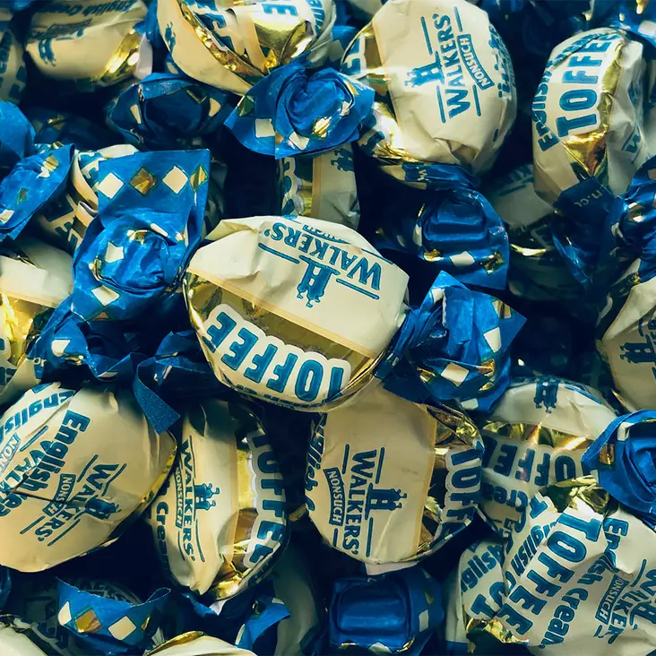 Walker's Creamy kermatoffee 50g - Kääreelliset karkit - 18025 - 1