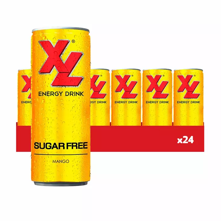 XL Energy Drink Mango, sokeriton - Energiajuomat - 7855 - 2