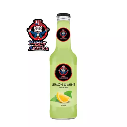 Hello America Lemon & Mint 275 ml - Limsat ja virvoitusjuomat - 100636 - 2