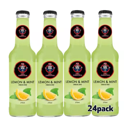 Hello America Lemon & Mint 275 ml - Limsat ja virvoitusjuomat - 100636 - 1