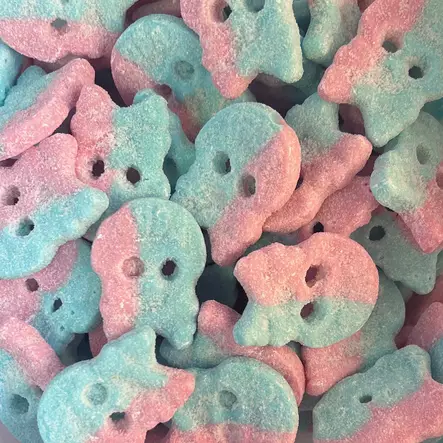 BUBS Dizzy Skalle 50g - Hedelmä irtokarkit - 100126 - 1