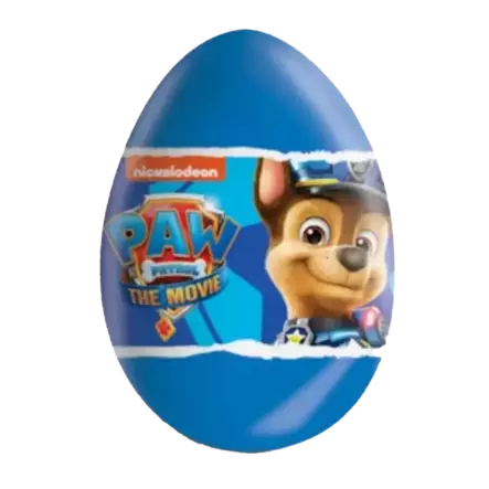 Paw Patrol Yllätyssuklaamuna 20 g - Karkkirasiat - 100306 - 1