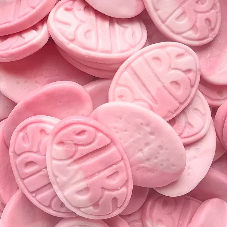 BUBS Mansikka-Granaattiomena Ovaali 50g - Hedelmä irtokarkit - 9986 - 1