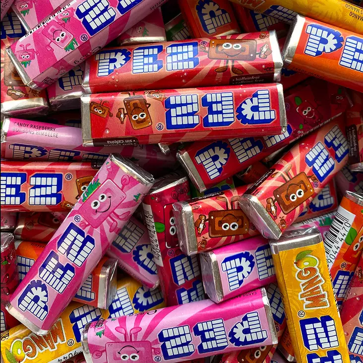 PEZ Fruit pastillit 50g - Kääreelliset karkit - 18076 - 1