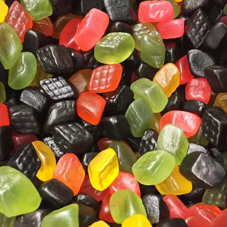 Ruutumix 50g - Hedelmä irtokarkit - 10106 - 1