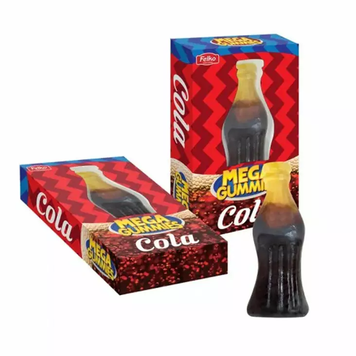 Mega Gummies Cola 600g - Karkkirasiat - 100006 - 1