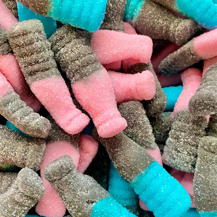 Bubblizz Lakritsipullo 50g - Hedelmä irtokarkit - 18107 - 1