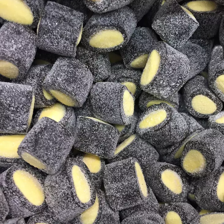 Sitruunatäytelaku 50g - Lakritsi irtokarkit - 10117 - 1