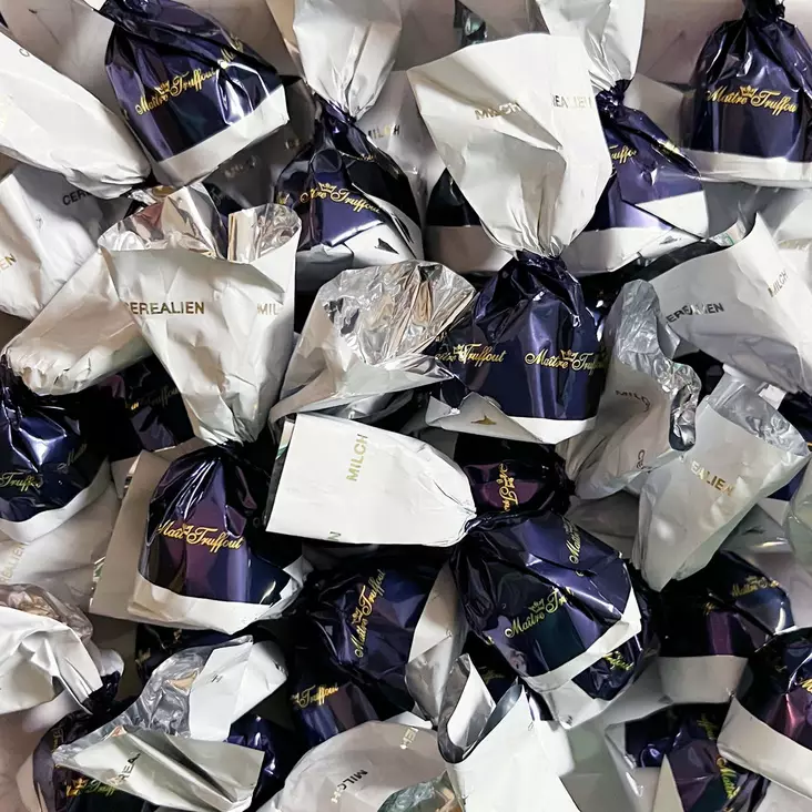 Crispy Maitosuklaa Praliini 100g - Kääreelliset karkit - 18268 - 2