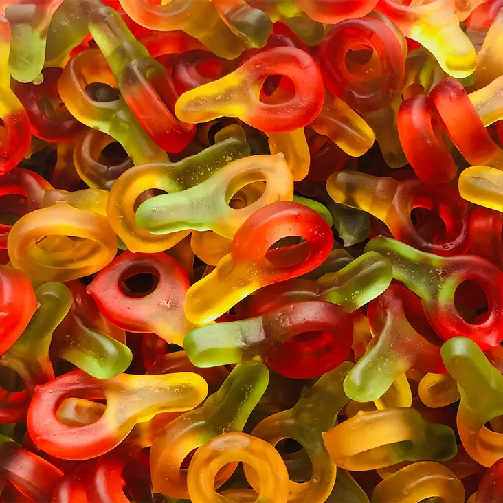 Haribo Hedelmätutti 50g - Hedelmä irtokarkit - 18018 - 1