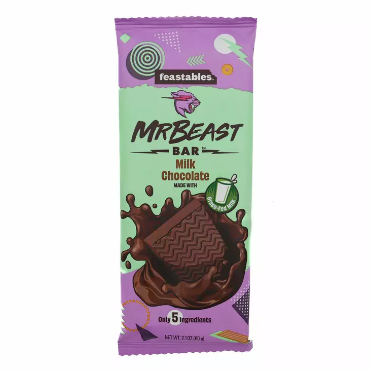 MrBeast Milk Chocolate 60g - Patukat - 9958 - 1