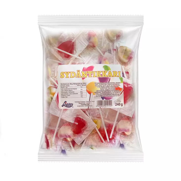 Sydäntikkari 240g - Karkkipussit - 100438 - 1