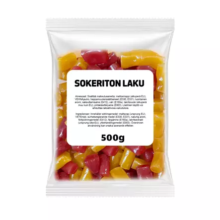 Sokeriton Laku 500g - Karkkipussit - 100419 - 1