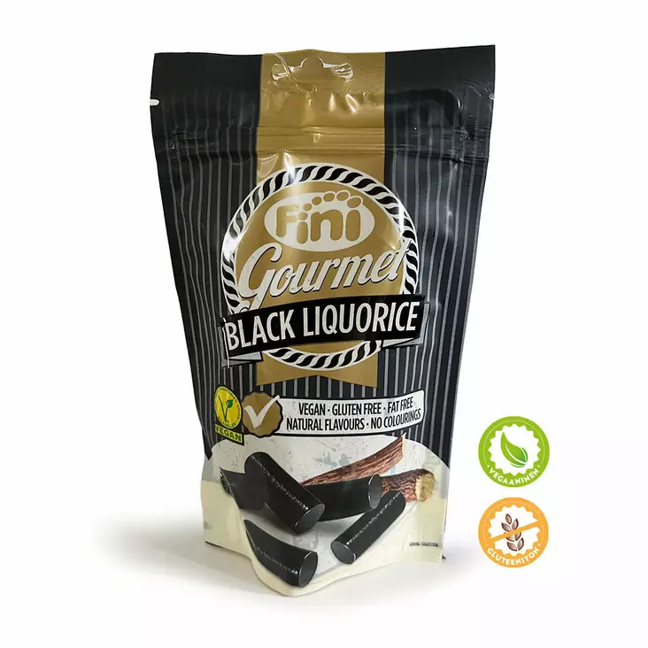Fini Gourmet Black Liquorice - Lakupussit - 18249 - 1
