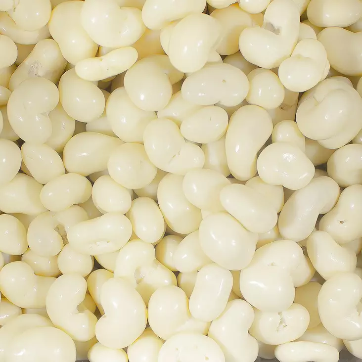 Jugurttivalkosuklaa Cashew 50g - Jugurttikarkit, hedelmät ja marjat - 10739 - 1