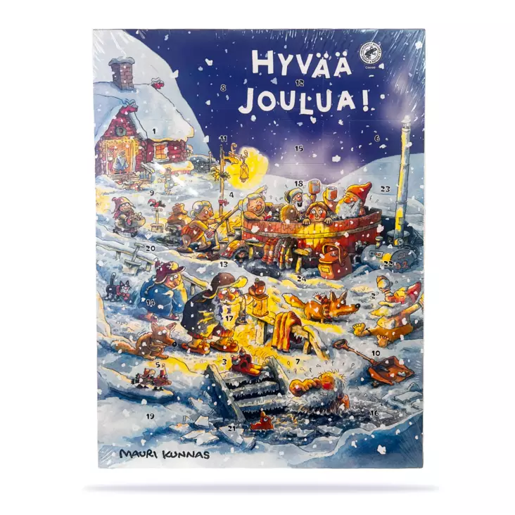 Mauri Kunnas Suklaakalenteri 65g - Karkkirasiat - 100489 - 1