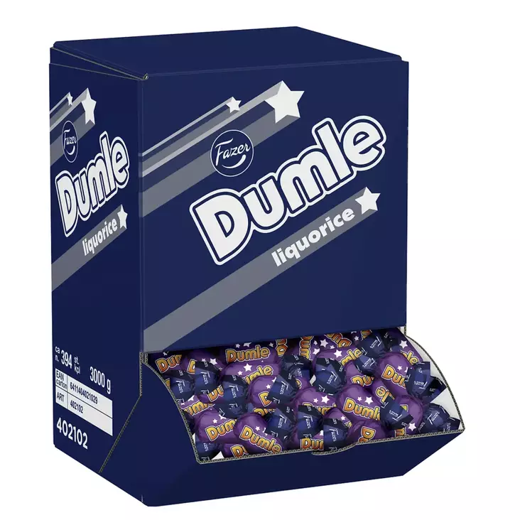 Dumle Liquorice 3 Kg - Karkkirasiat - 100009 - 1