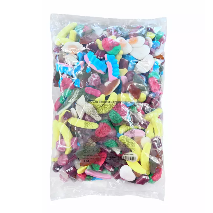 Jätti Mässypussi 2 kg - Karkkipussit - 100599 - 1