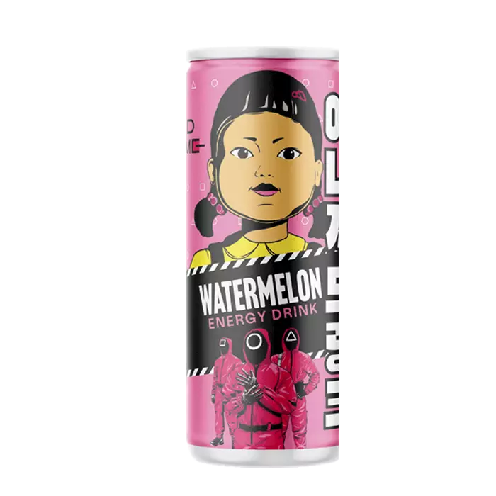 Squid Game Watermelon Energy Drink - Energiajuomat - 100509 - 1