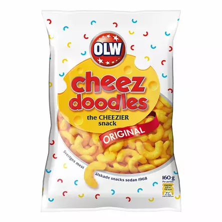 OLW Cheez Doodles 160g - Sipsit - 7803R - 1