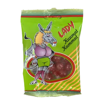 Lady Kuumat Kummut 65 g - Karkkipussit - 100690R - 1
