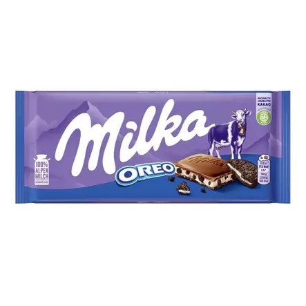 Milka Oreo Suklaalevy 100 g - Patukat - 100321R - 1