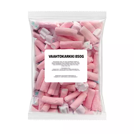 Vaahtokarkki Jättipussi 850 g - Karkkipussit - 100541R - 1