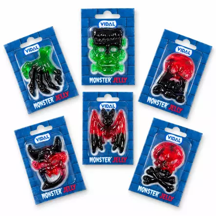 Vidal Monster Jelly 6 x 11 g - Karkkirasiat - 100704R - 3