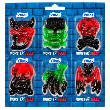 Vidal Monster Jelly 6 x 11 g - Karkkirasiat - 100704R - 2