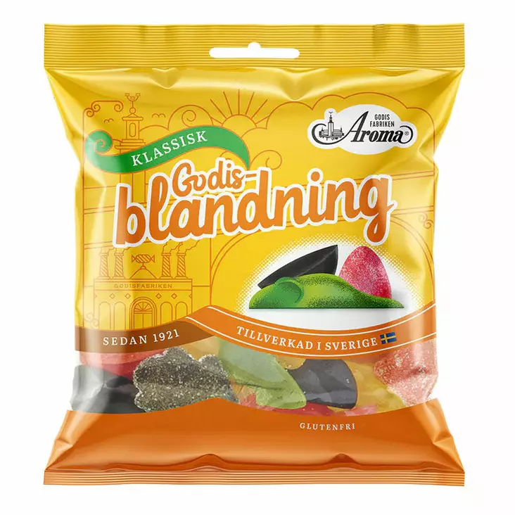 Aroma Codisblandning 80g - Karkkipussit - 9963R - 1