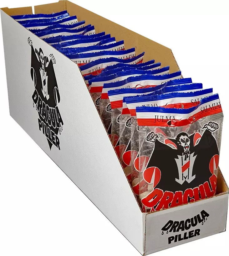 Dracula piller 65g - Karkkipussit - 9618R - 1