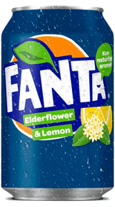 Fanta Elderflower & lemon 330ml - Limsat ja virvoitusjuomat - 7827R - 1