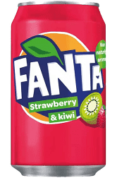 Fanta Strawberry & kiwi 330ml - Limsat ja virvoitusjuomat - 7809R - 1