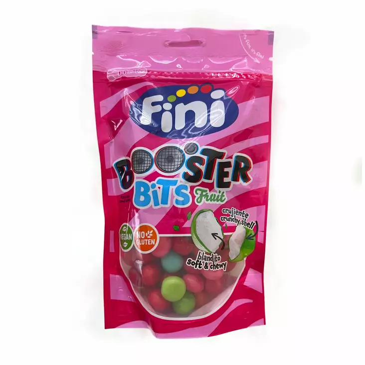 Fini Booster Bits Fruit, 165g - Karkkipussit - 9698R - 2