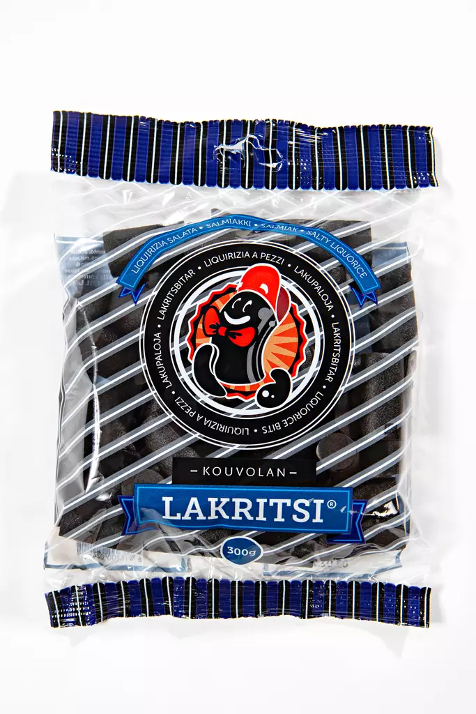 Lakritsipala Salmiakki 300g - Kouvolan Lakritsi - 9606R - 1