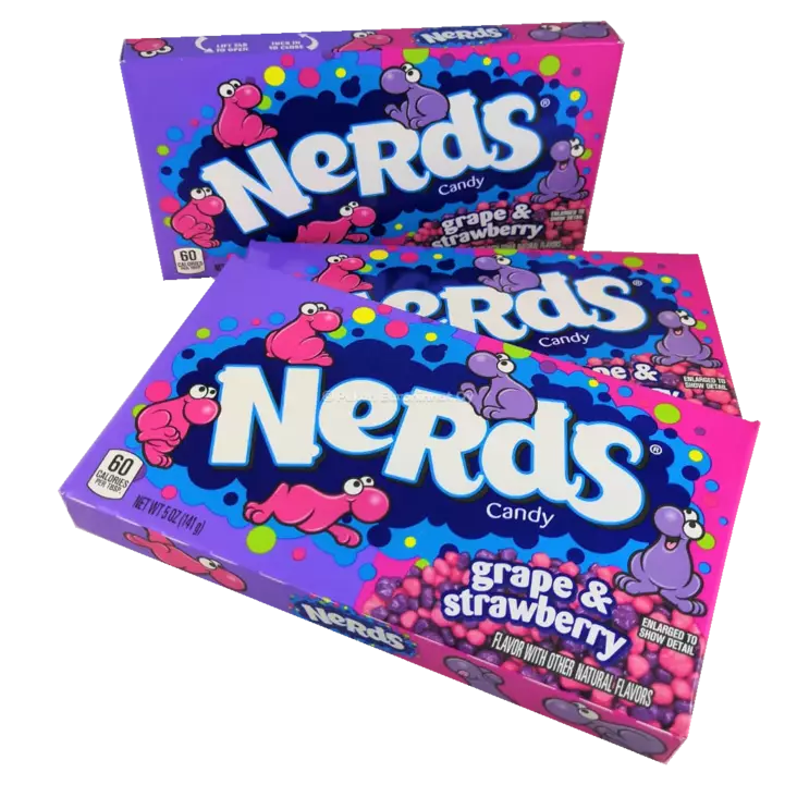 Nerds Grape & Strawberry 141g - Karkkirasiat - 9632R - 1
