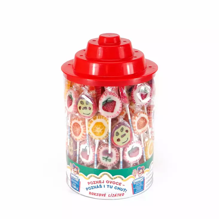 Rock hedelmänmakuinen tikkari 150 kpl - Tikkarit - 9331R - 1