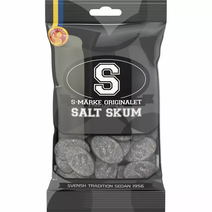 S-Märke Salt Skum 70g - Karkkipussit - 9679R - 0