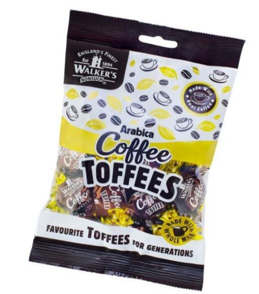 Walker's Arabica Coffee Toffee 150g - Karkkipussit - 9669R - 1