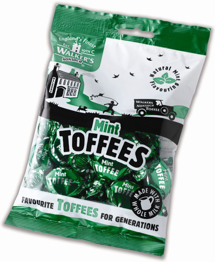 Walker's Mint Toffee 150g - Karkkipussit - 9668R - 1