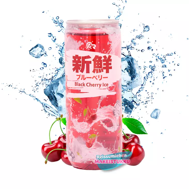 Fresh Black Cherry Drink 330 ml - Limsat ja virvoitusjuomat - 9782R - 1