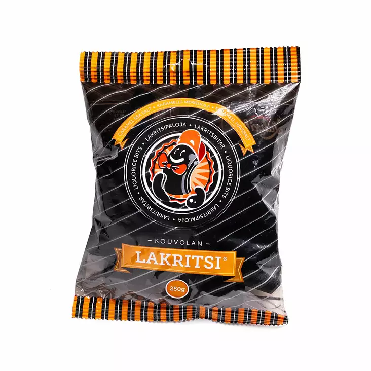 Kouvolan Laku Karamelli-merisuola 250g - Kouvolan Lakritsi - 100111R - 1