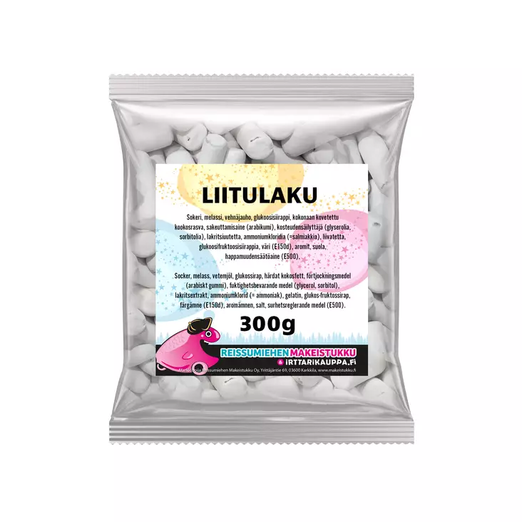 Liitulaku 300g - Reissumiehen Karkkipussit - 2006R - 1