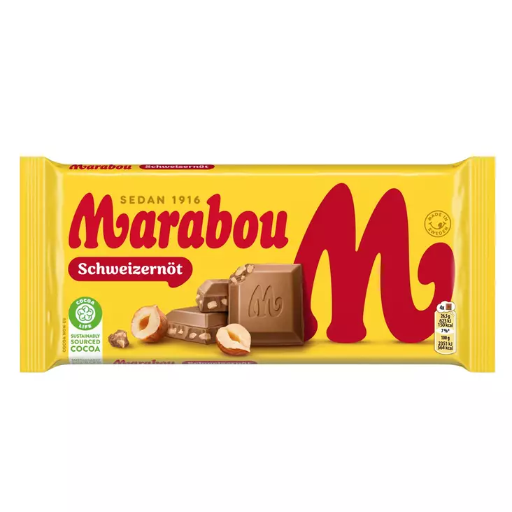 Marabou Schweizernöt 200 g - Patukat - 100450R - 1