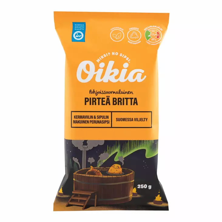 Oikia Pirteä Britta 250g - Sipsit - 9989R - 1