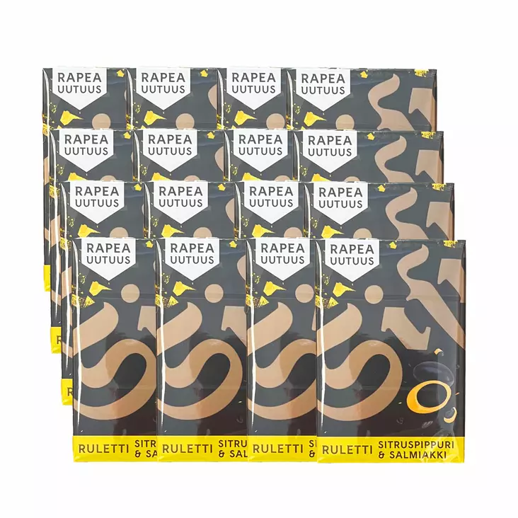 Sisu Ruletti Sitruspippuri & Salmiakki - Karkkirasiat - 9969R - 1