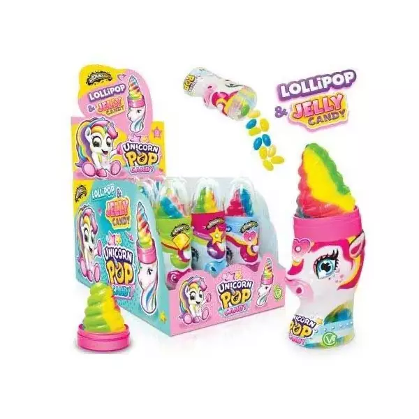Unicorn Lollipop & Candy 50g - Tikkarit - 9716R - 1