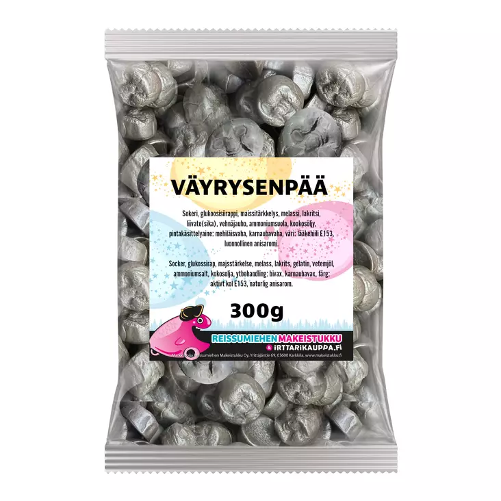 Väyrysenpää 300g - Reissumiehen Karkkipussit - 1008R - 1
